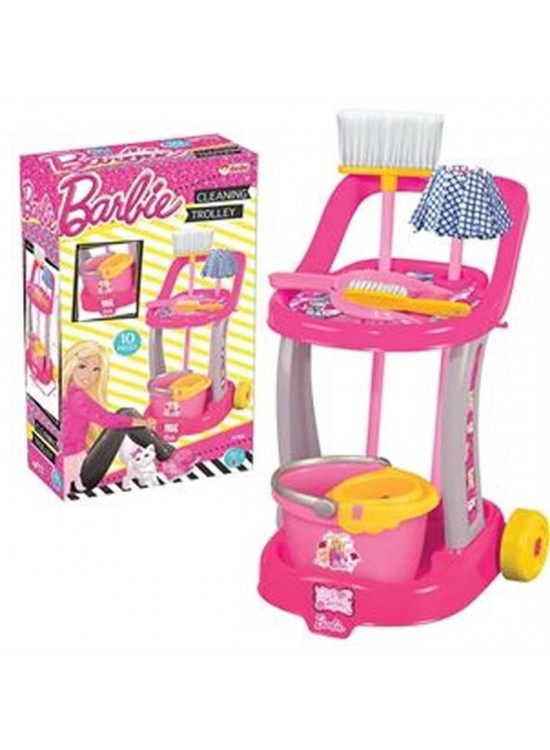 Dede Oyuncak Barbie Temizlik Arabası 01970