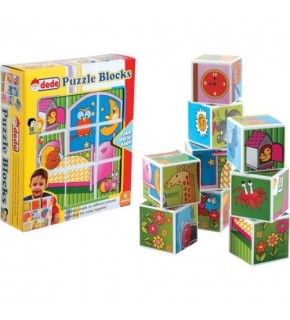 Dede Oyuncak Resimli Küpler Dokuzlu 02034