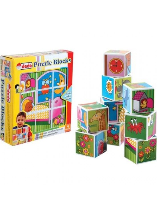 Dede Oyuncak Resimli Küpler Dokuzlu 02034