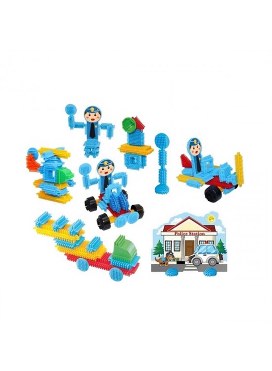Dede Oyuncak Kaktüs Bloklar Polis İstasyonu 55 Parça 03307 Dede Oyuncak Kaktüs Bloklar Polis İstasyonu 55 Parça 03307