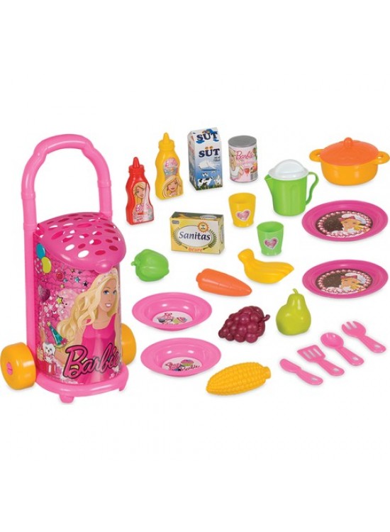 Dede Oyuncak Barbie Pazar Arabası 01508 Dede Oyuncak Barbie Pazar Arabası 01508
