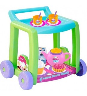 Dede Oyuncak Candy Çay Servis Arabası 14 Parça 03354