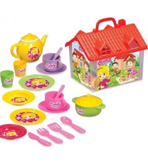 Dede Oyuncak Candy Ev Çay Set 03021