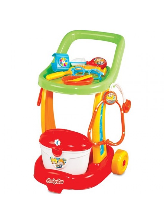 Dede Oyuncak Candy & Ken Doktor Servis Arabası 01963