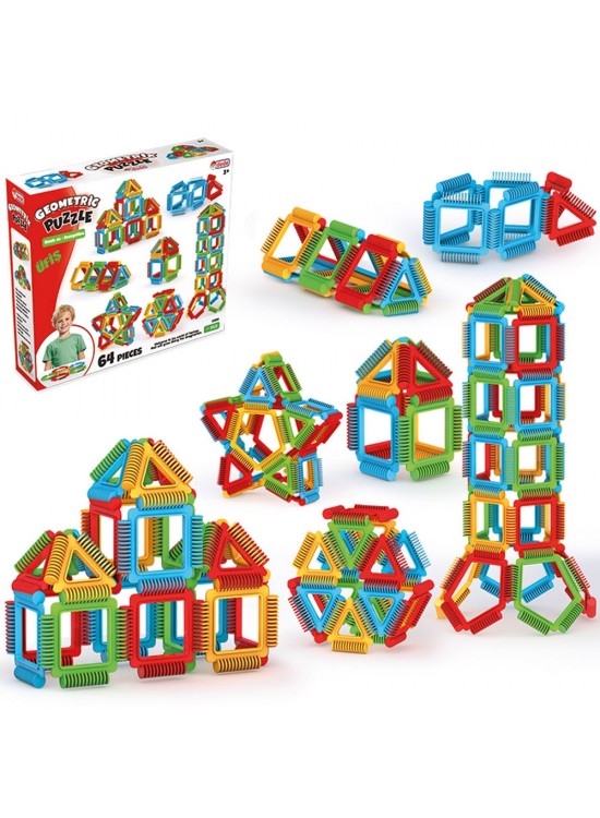 Dede Oyuncak Geometrik Puzzle 96 Parça Dede Oyuncak Geometrik Puzzle 96 Parça