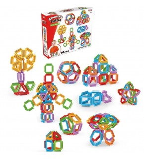 Dede Oyuncak Geometrik Puzzle 96 Parça