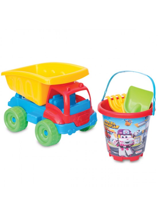Dede Oyuncak Harika Kanatlar Büyük Kamyon Plaj Set 03518