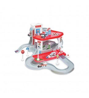 Dede Oyuncak İki Katlı Hastane Garaj Set Ve Mega Pisti 03347