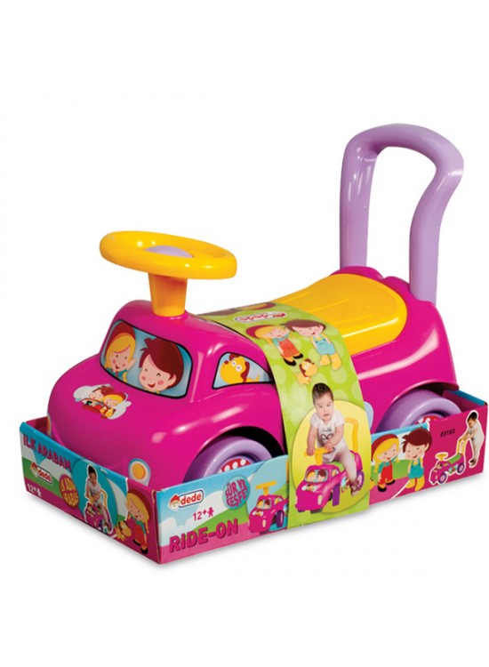 Dede Oyuncak İlk Arabam (Kız Versiyonu) 03103 Dede Oyuncak İlk Arabam (Kız Versiyonu) 03103