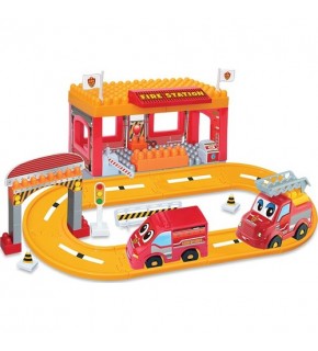 Dede Oyuncak İtfaiye Yol Seti 46 Parça 03323
