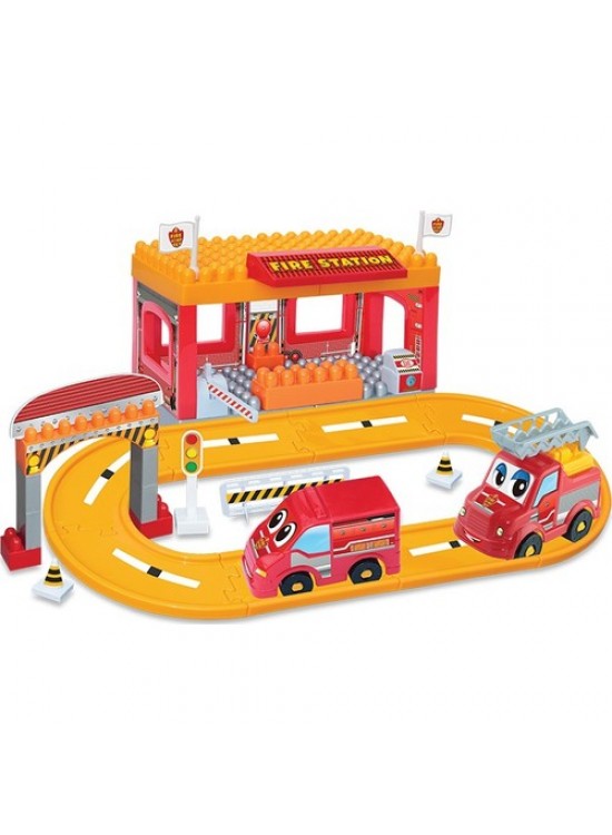 Dede Oyuncak İtfaiye Yol Seti 46 Parça 03323 Dede Oyuncak İtfaiye Yol Seti 46 Parça 03323