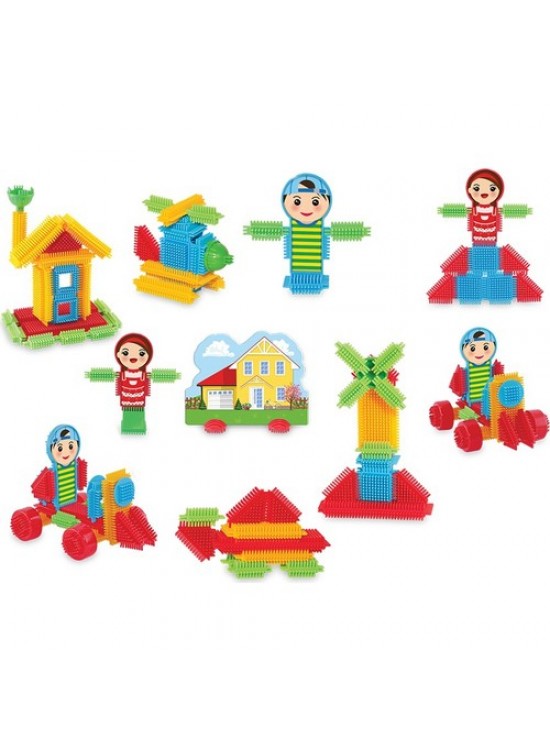 Dede Oyuncak Kaktüs Blok Kova 80 Parça 03316 Dede Oyuncak Kaktüs Blok Kova 80 Parça 03316