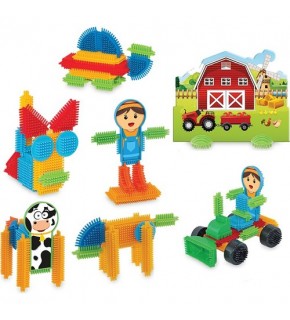 Dede Oyuncak Kaktüs Bloklar Çiftlik 75 Parça 03312