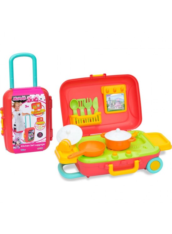 Dede Oyuncak Minnie Mouse Mutfak Set Bavulum 03479