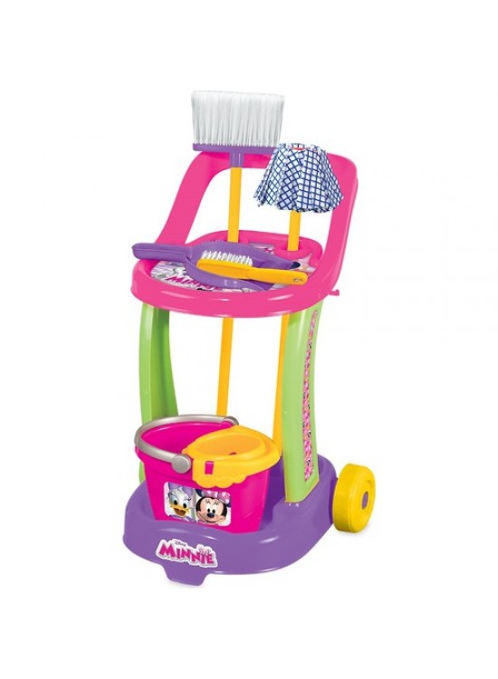 Dede Oyuncak Minnie Mouse Temizlik Arabası 01971