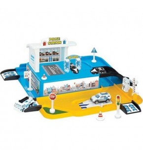 Dede Oyuncak Polis İstasyonu Garaj Set 03371