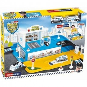 Dede Oyuncak Polis İstasyonu Garaj Set 03371