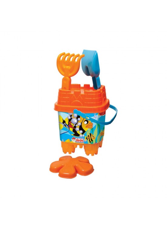 Dede Oyuncak Resimli Küçük Kale Kova Set 03092