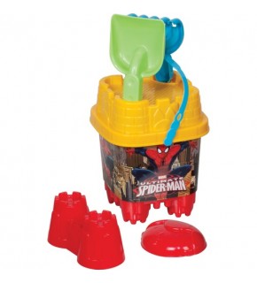 Dede Oyuncak Spiderman Küçük Kale Kova Set 01570