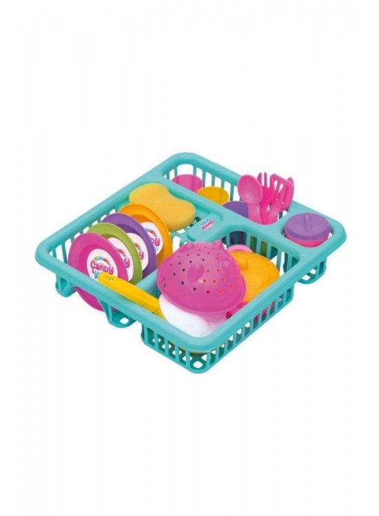 Dede Toys Candy-Ken Bulaşık Seti 01169