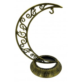 Dekoratif Masaüstü Hilal Altın 28cm
