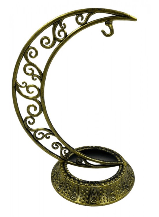 Dekoratif Masaüstü Hilal Altın 28cm Dekoratif Masaüstü Hilal Altın 28cm