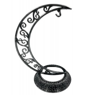 Dekoratif Masaüstü Hilal Gümüş 28cm