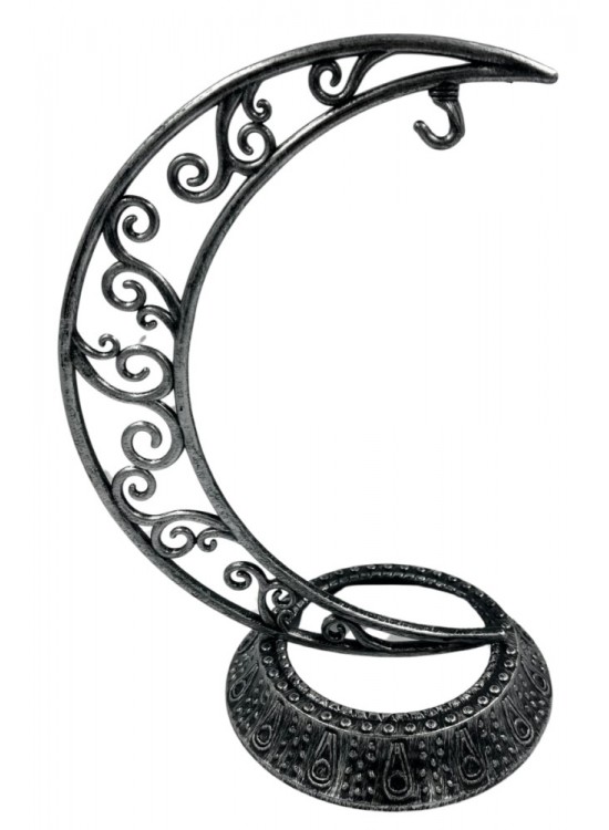 Dekoratif Masaüstü Hilal Gümüş 28cm Dekoratif Masaüstü Hilal Gümüş 28cm