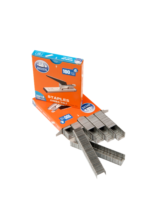 Delta Zımba Teli 1000 Lİ 100 Syf 23/13 255 (1 Adet) Delta Zımba Teli 1000 Lİ 100 Syf 23/13 255 (1 Adet)