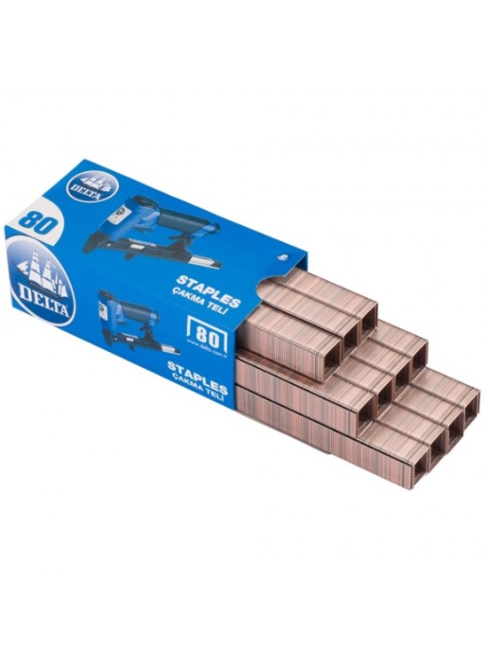 Delta Zımba Teli Çakma Döşeme 5000 Lİ 80/8 Delta Zımba Teli Çakma Döşeme 5000 Lİ 80/8