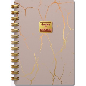 Denden Altın Spiralli Seri Mermer Bej 17x24