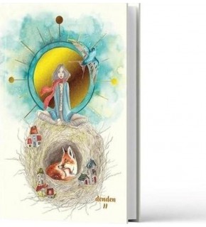 Denden Sert Kapaklı defter Ayla Acet Yaldız Seri Yuva 17x24