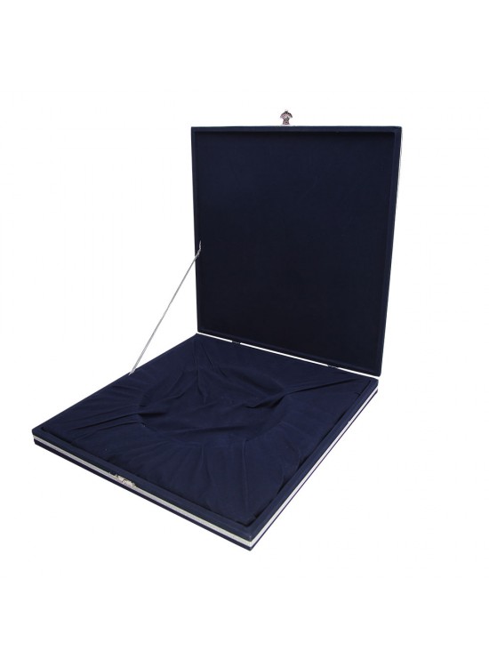 DENİM LACİVERT KADİFE TABAK KUTUSU (30X30 CM) DENİM LACİVERT KADİFE TABAK KUTUSU (30X30 CM)