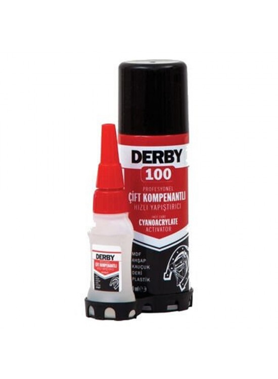 Derby Sprey Yapıştırıcı MDF Aktivatör 100 ML+25 ML Derby Sprey Yapıştırıcı MDF Aktivatör 100 ML+25 ML