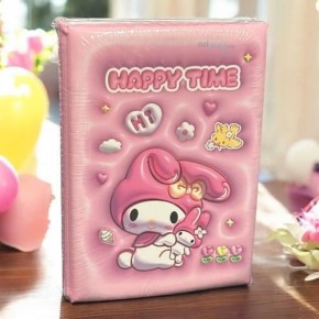 Desenli Kabartmalı A5 Puffy Defter