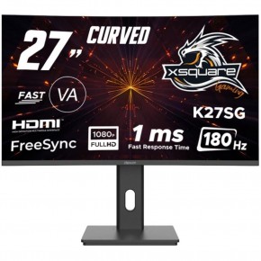 Dexim 27" DMT008 Fhd 180hz 1ms Hdmı+dp K27SG Freesync Adaptive Sync Curved Va Gaming Pivot Monitör