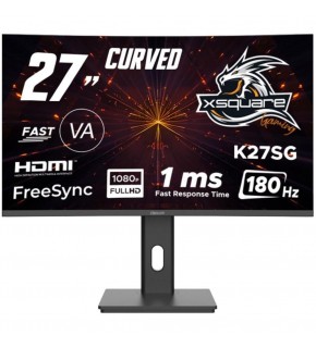 Dexim 27" DMT008 Fhd 180hz 1ms Hdmı+dp K27SG Freesync Adaptive Sync Curved Va Gaming Pivot Monitör