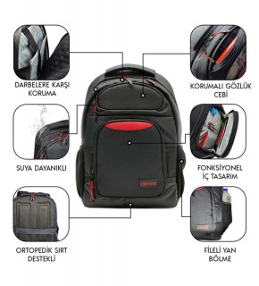 Dexim Premium 17," Notebook Sırt Çantası - DXBP40
