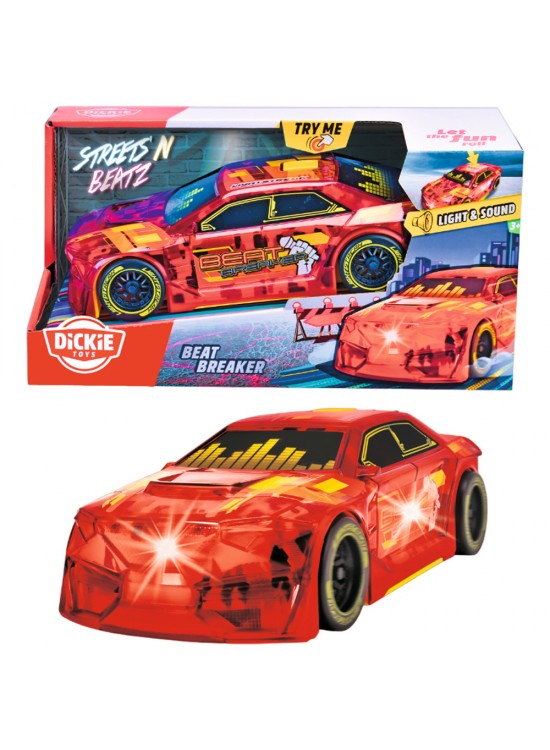 Dickie Beat Breaker Sesli Ve Işıklı Araba