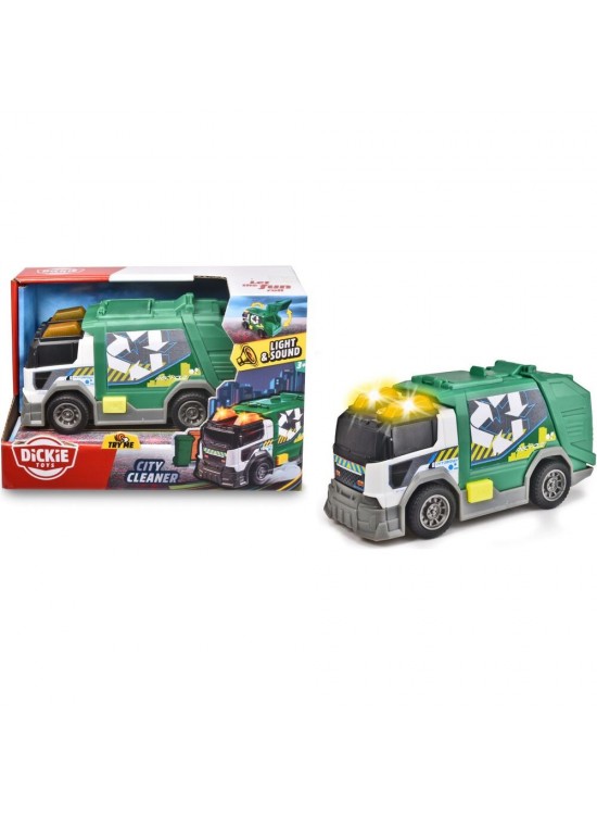 Dickie Geri Dönüşüm Çöp Kamyonu Sesli ve Işıklı 203302029