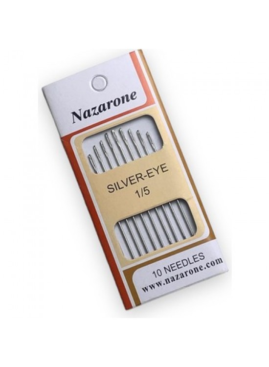 Dikiş İğnesi 1/5 10 Lu Gümüş