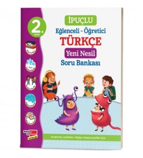 Dikkat Atölyesi 2. Sınıf İpuçlu Eğlenceli-Öğretici Türkçe Yeni Nesil Soru Bankası