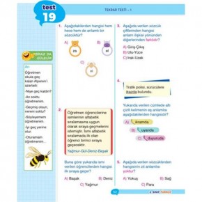 Dikkat Atölyesi 2. Sınıf İpuçlu Eğlenceli-Öğretici Türkçe Yeni Nesil Soru Bankası