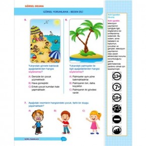 Dikkat Atölyesi 3. Sınıf İpuçlu Eğlenceli-Öğretici Türkçe Yeni Nesil Soru Bankası