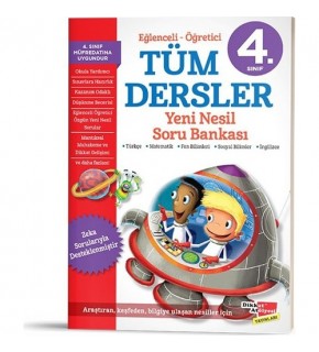 Dikkat Atölyesi 4. Sınıf Eğlenceli-Öğretici Tüm Dersler Yeni Nesil Soru Bankası