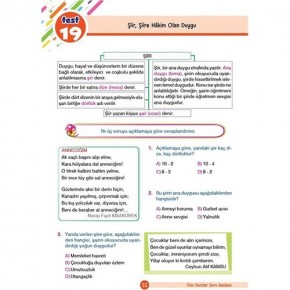 Dikkat Atölyesi 4. Sınıf Eğlenceli-Öğretici Tüm Dersler Yeni Nesil Soru Bankası