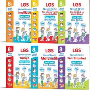 Dikkat Atölyesi 8. Sınıf Lgs Yeni Nesil Soru Bankası Seti
