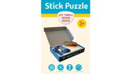 Dikkat Stick Puzzle Çubuklu Çift Taraflı Yapboz Çubukları Dikkat Stick Puzzle Çubuklu Çift Taraflı Yapboz Çubukları