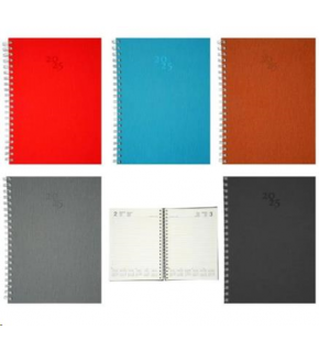 Dilman Ajanda Haftalık Spiralli 20x28 72 YP