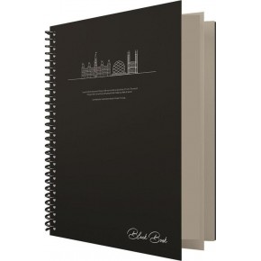 Dilman Black Book 16x22 80 YP Dik Kareli 6618